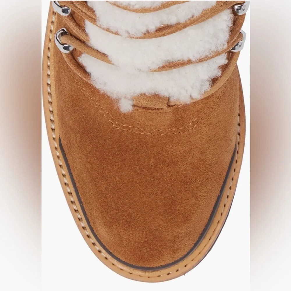 Marc Fisher Izzie Genuine Shearling Lug Sole Boot - Picture 5 of 11